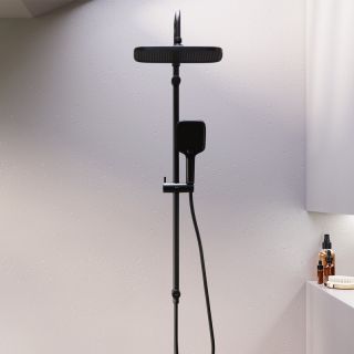 Душевая стойка Damixa Gala 953000300 черная матовая